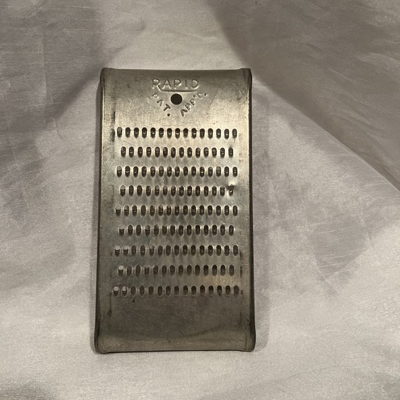 Rapid Dominance Other - Vintage RAPID Brand Metal Cheese‎ Grater Shredder 8" X 4" Tall Kitchen Decor